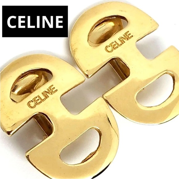 CELINE Vintage Statement Earrings - Picture 1 of 7
